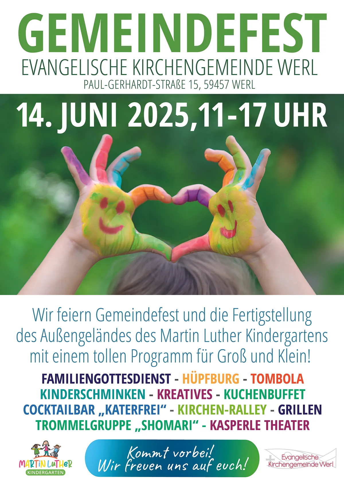 Außengestaltung am Martin Luther Kindergarten