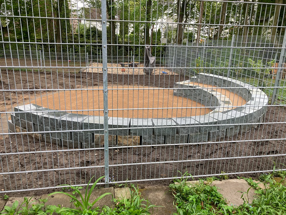 Außengestaltung am Martin Luther Kindergarten